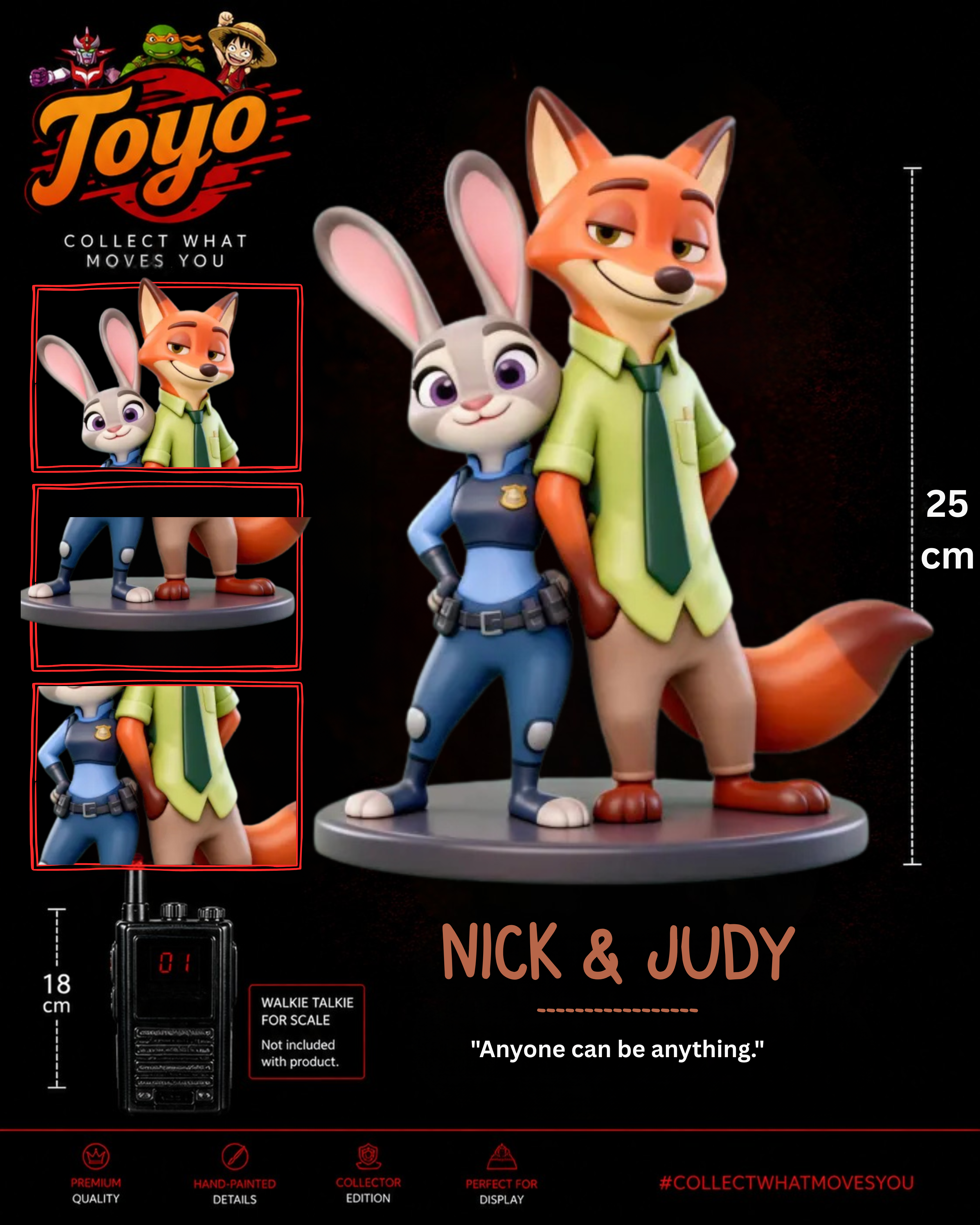 Nick Wilde & Judy Hopps – Partners in Crime-Solving Edition
