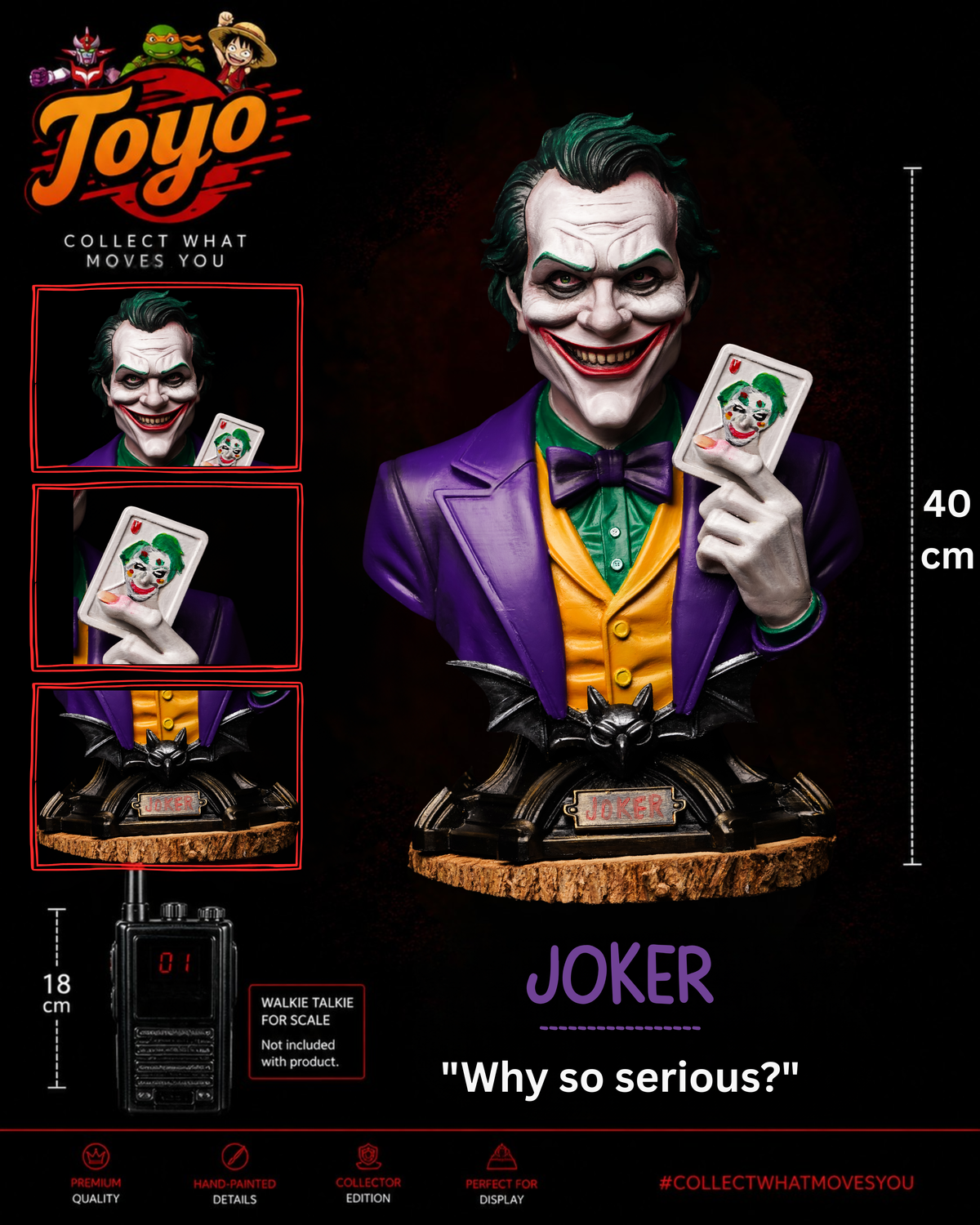 The Joker – Chaos Edition Bust