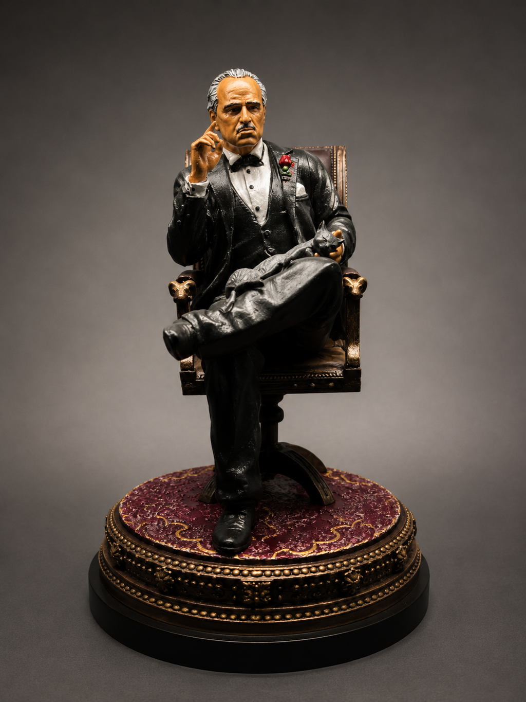 Vito Corleone Masterpiece Display Music Box