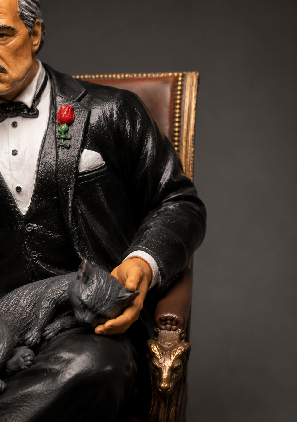 Vito Corleone Masterpiece Display Music Box
