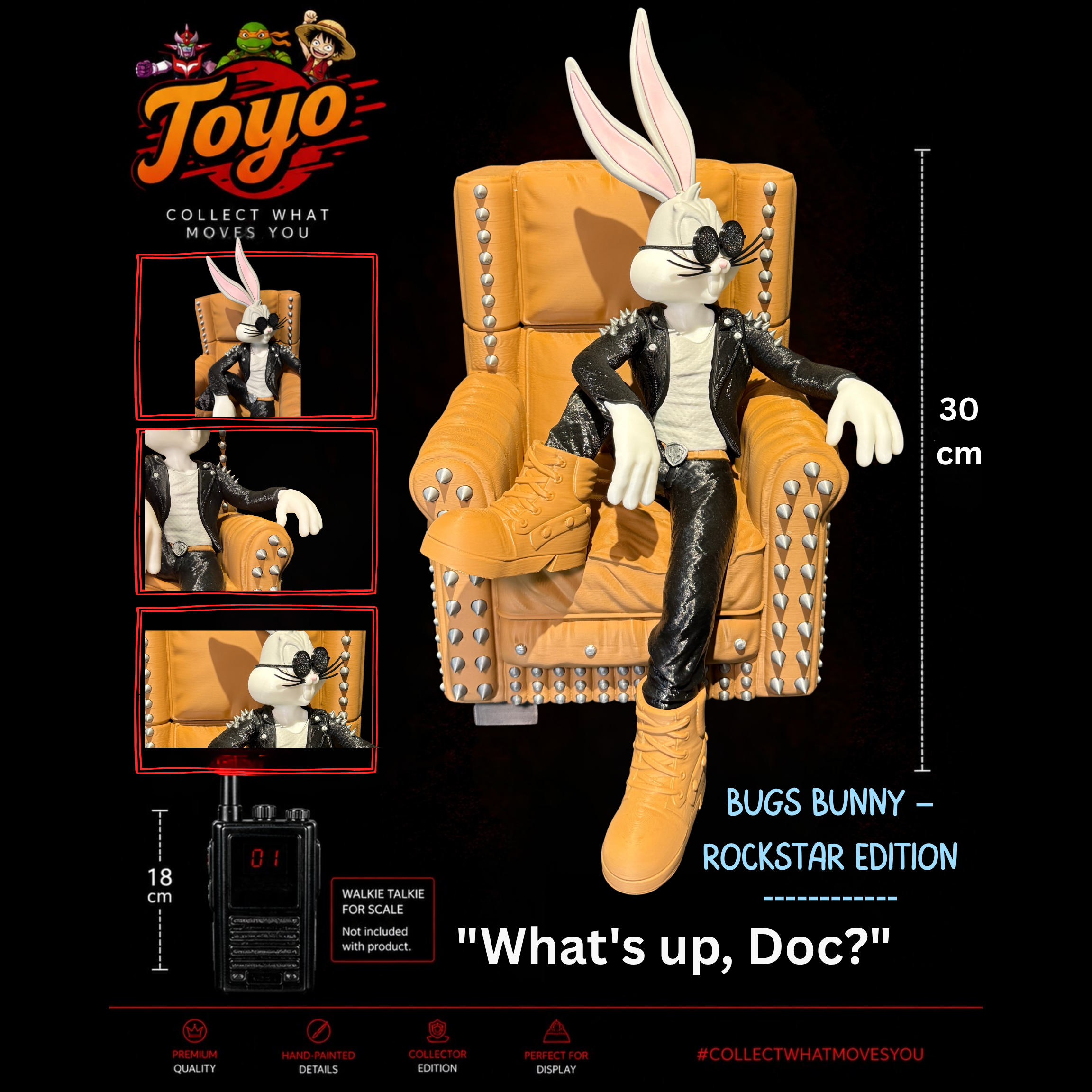 Bugs Bunny – Rockstar Throne Edition