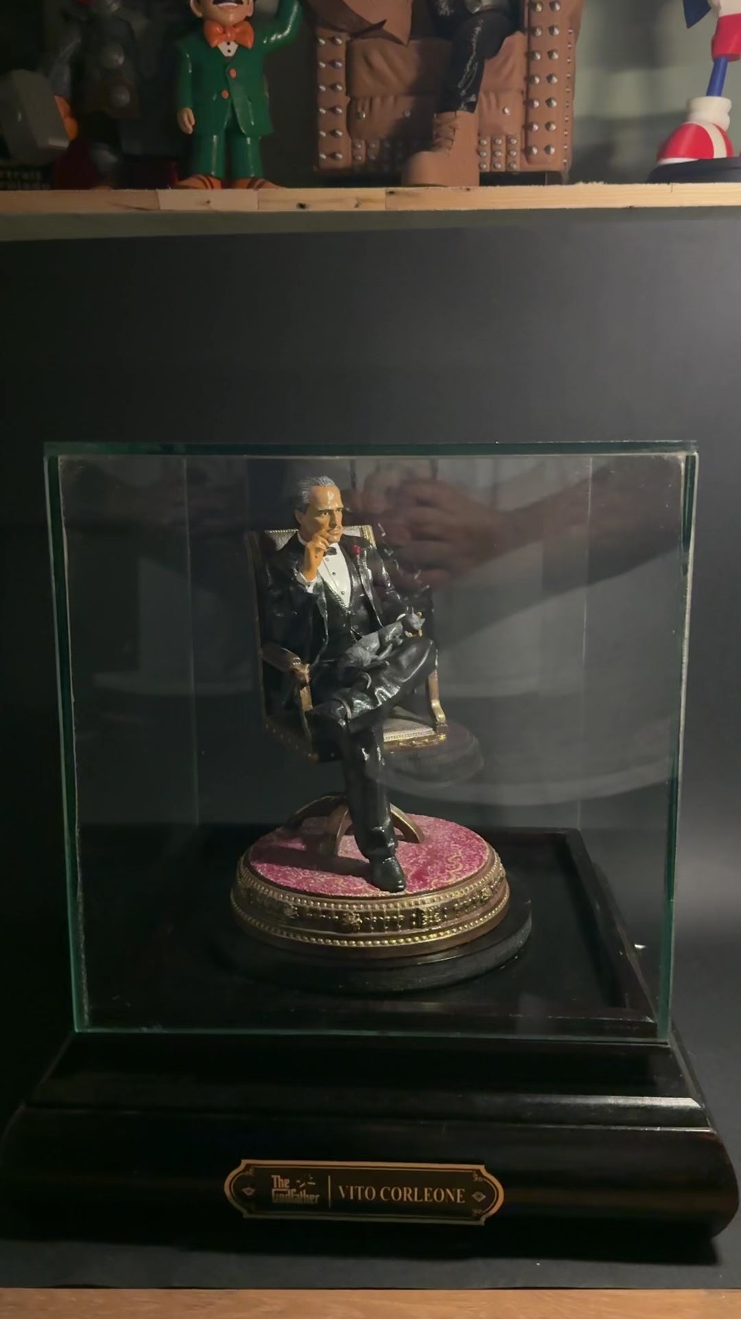 Vito Corleone Masterpiece Display Music Box